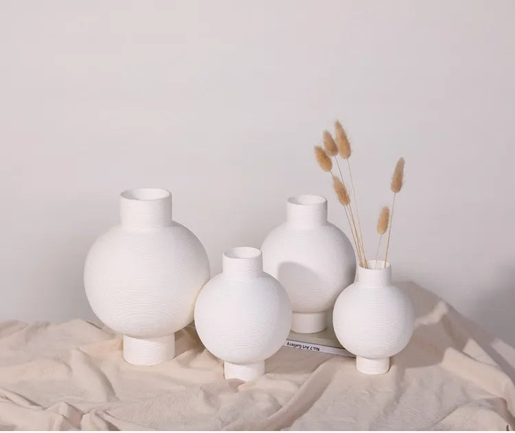 モダン セラミック ラウンド ベース