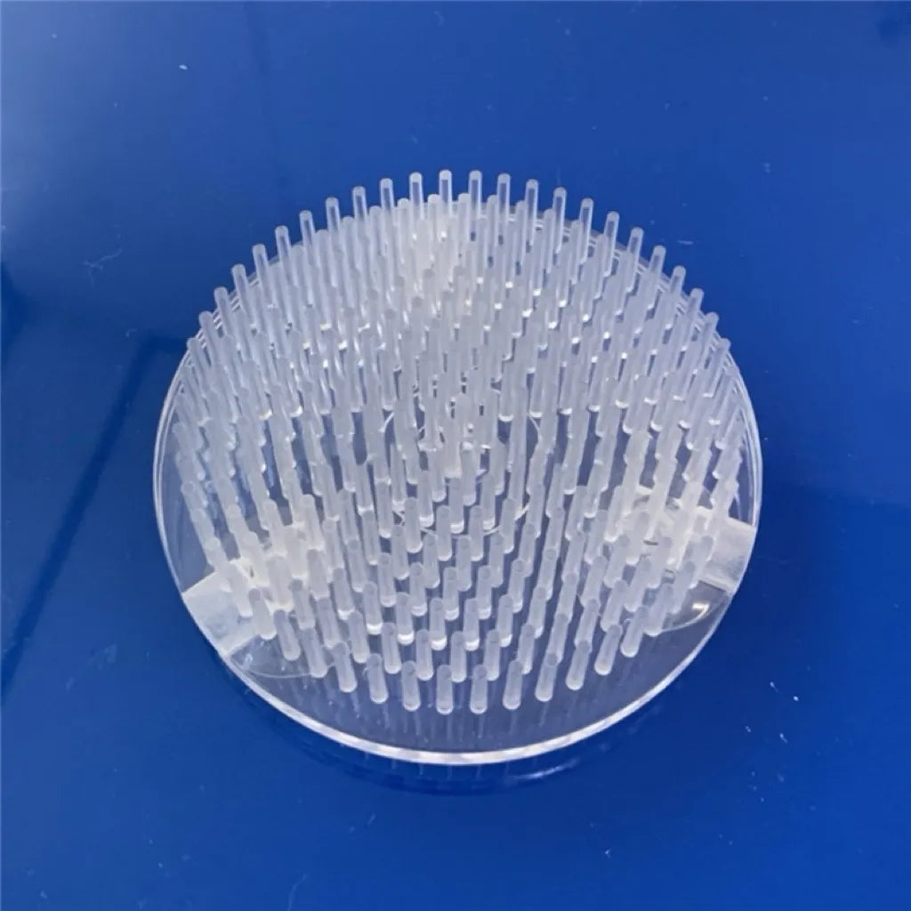 モダンガラスの生け花用花器 フラワーフロッグ付き