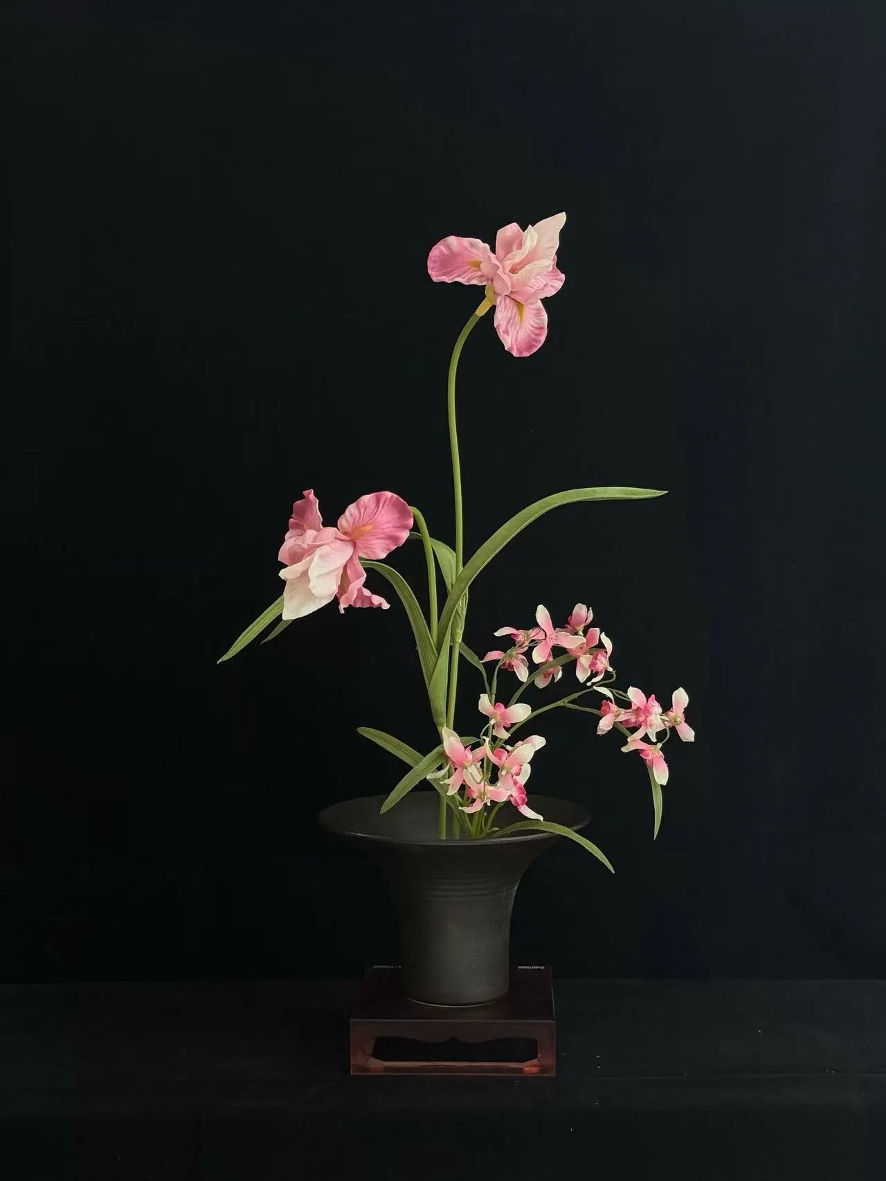 Petal Prism Iris -Faux Flower Arrangements