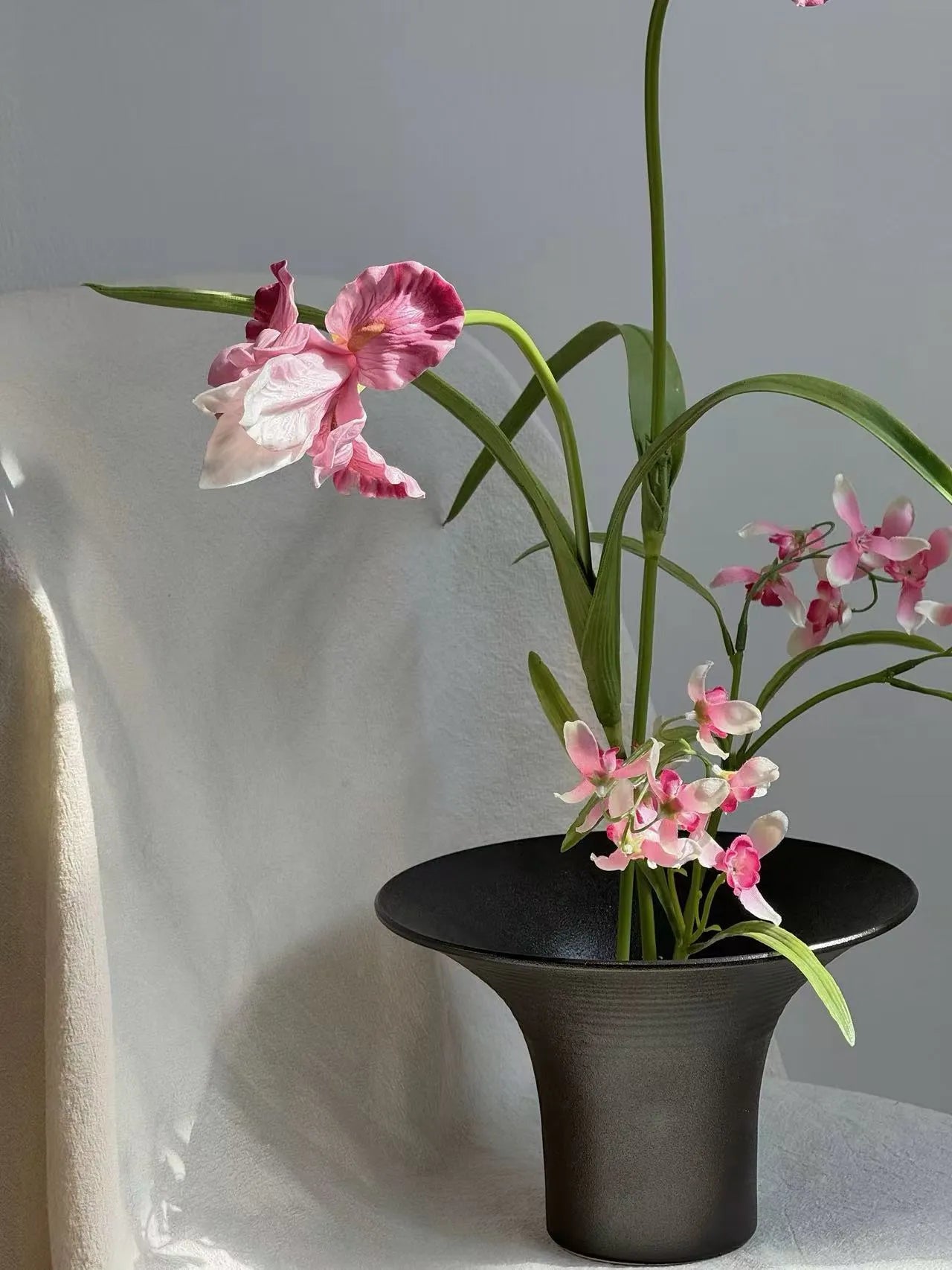 Petal Prism Iris -Faux Flower Arrangements