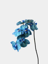 Premium Phalaenopsis Orchidee mit "Real Touch" in Blau – 91 cm
