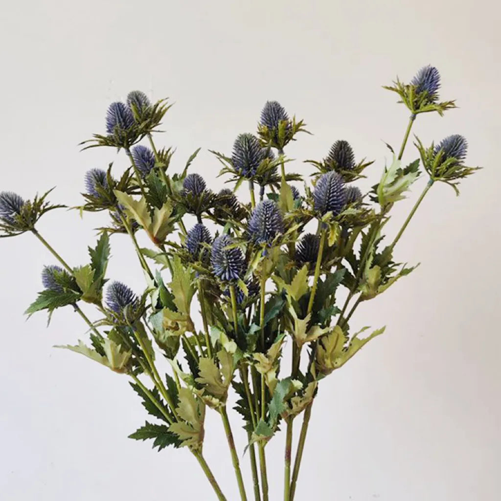 Lila künstlicher Eryngium-Spray
