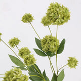Faux 3-Head Allium Spray Stem
