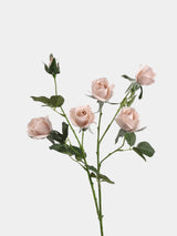 Real Touch 5-Head Rose Spray in Nude Pink – 30"