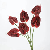 Real Touch Artificial Anthurium Stem – 25.5"