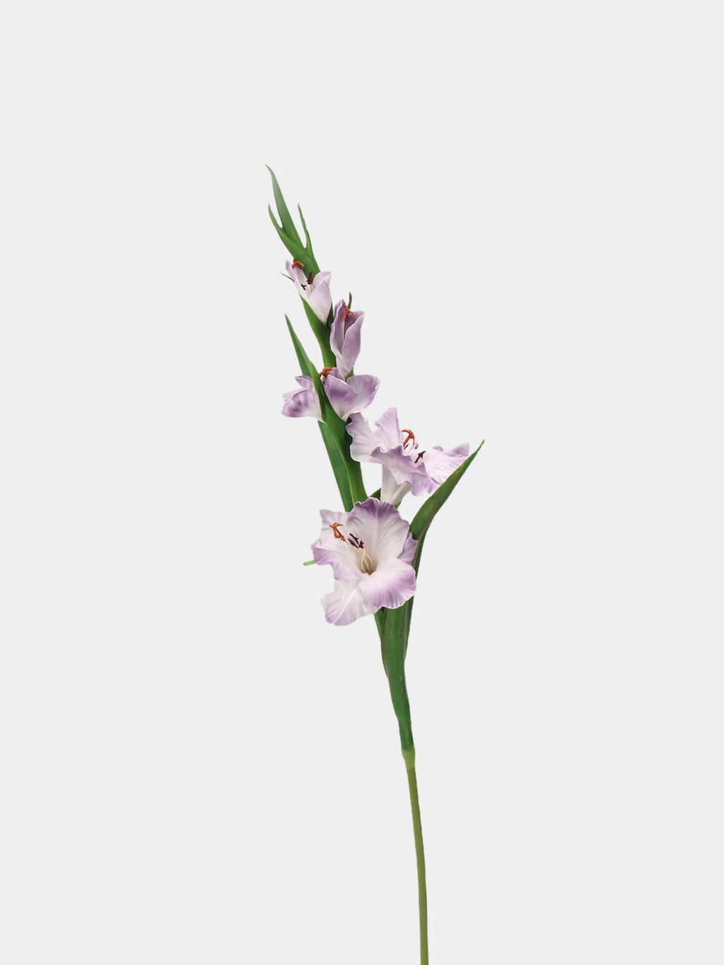 Real Touch Artificial Gladiolus Flowers – Lavender