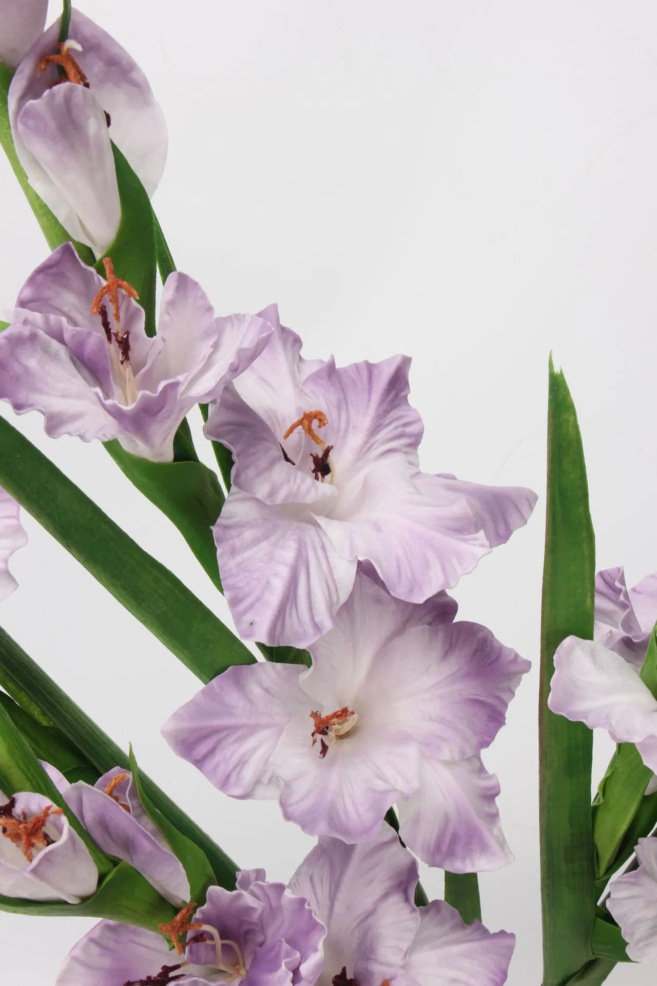 Real Touch Artificial Gladiolus Flowers – Lavender