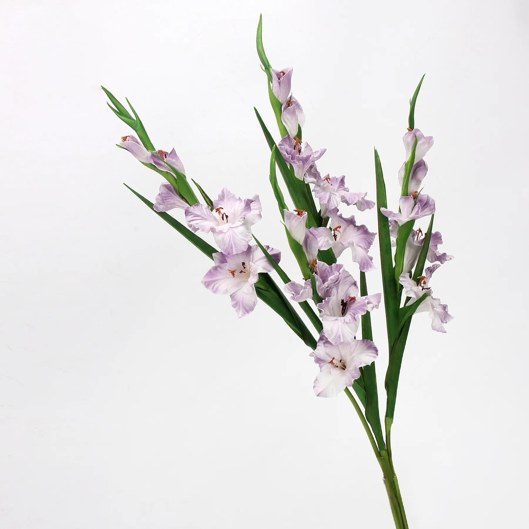 Real Touch Artificial Gladiolus Flowers – Lavender
