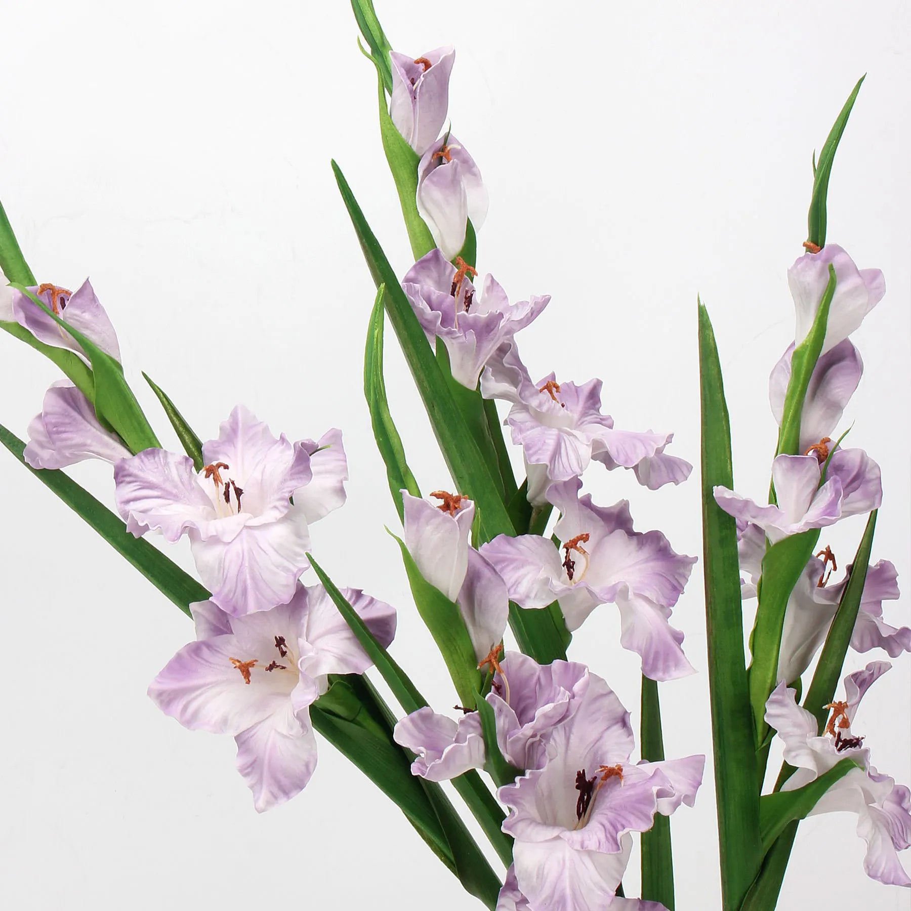 Real Touch Artificial Gladiolus Flowers – Lavender