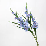 リアルタッチ人工グラジオラスの花 – パープルブルー 32.2"
