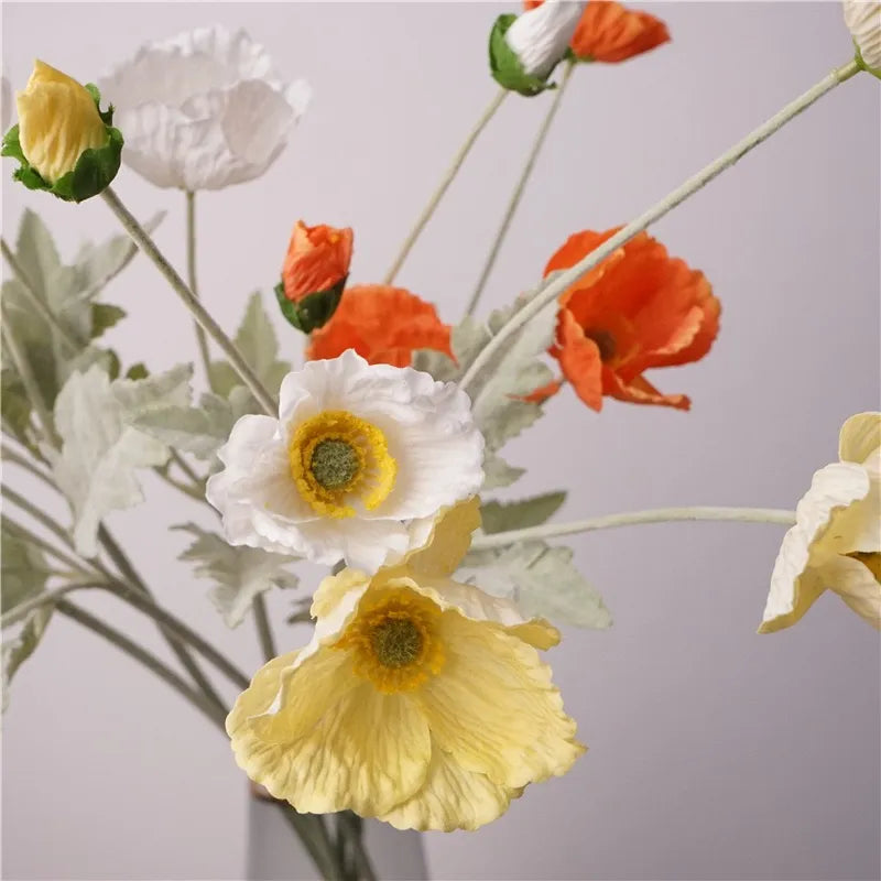 本物のような質感のポピーの花