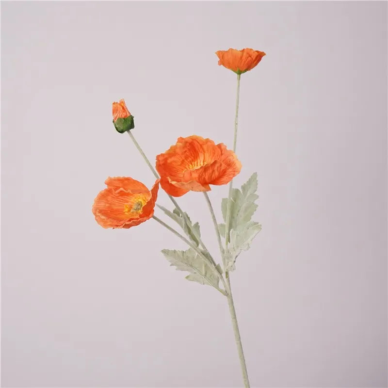 本物のような質感のポピーの花