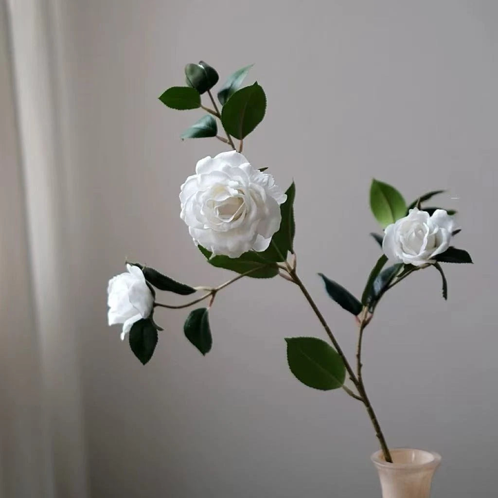 Real Touch Camellia Flower Stem – 28"