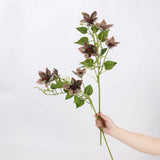 Real Touch Clematis Spray Stem