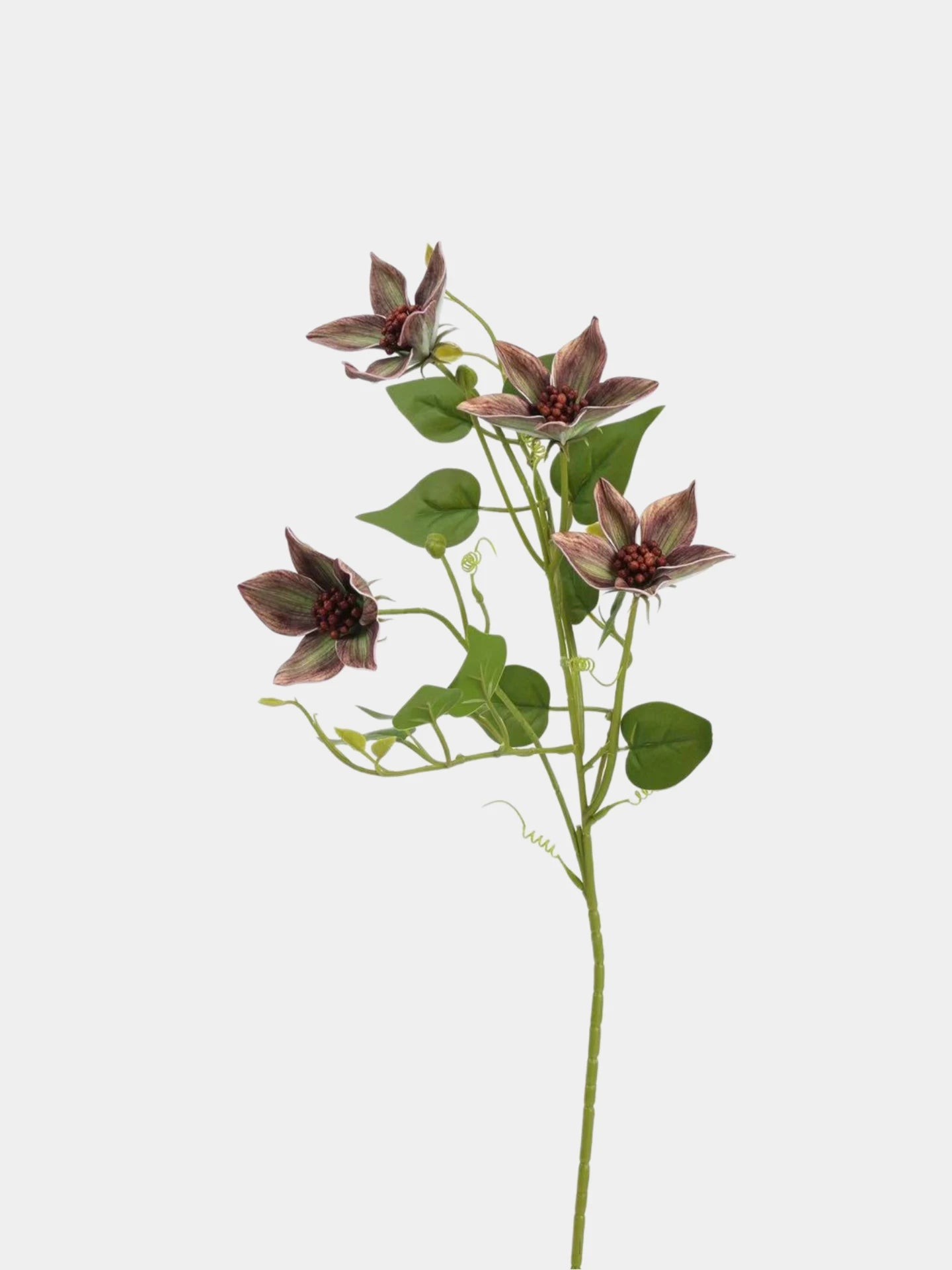 Real Touch Clematis Spray Stem