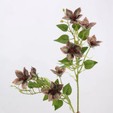 Real Touch Clematis Spray Stem