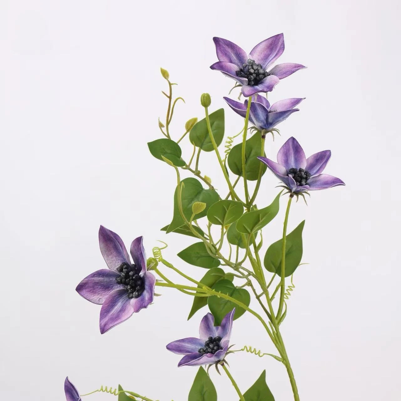 Real Touch Clematis Spray Stem