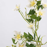 Real Touch Clematis Spray Stem