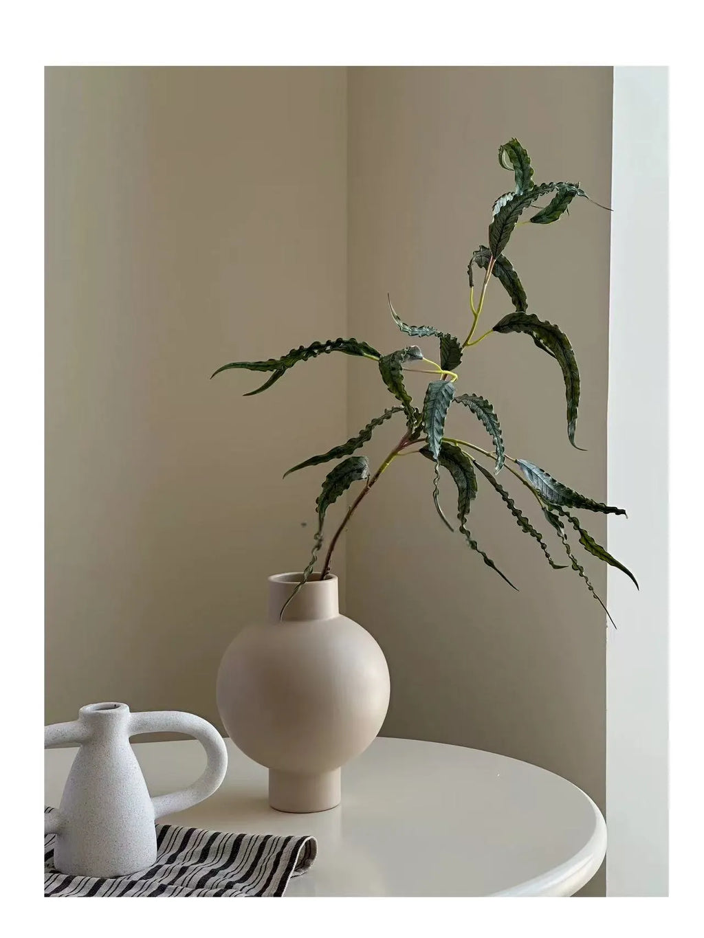 Real Touch Curled Eucalyptus Leaves  – 27″  Faux Greenery