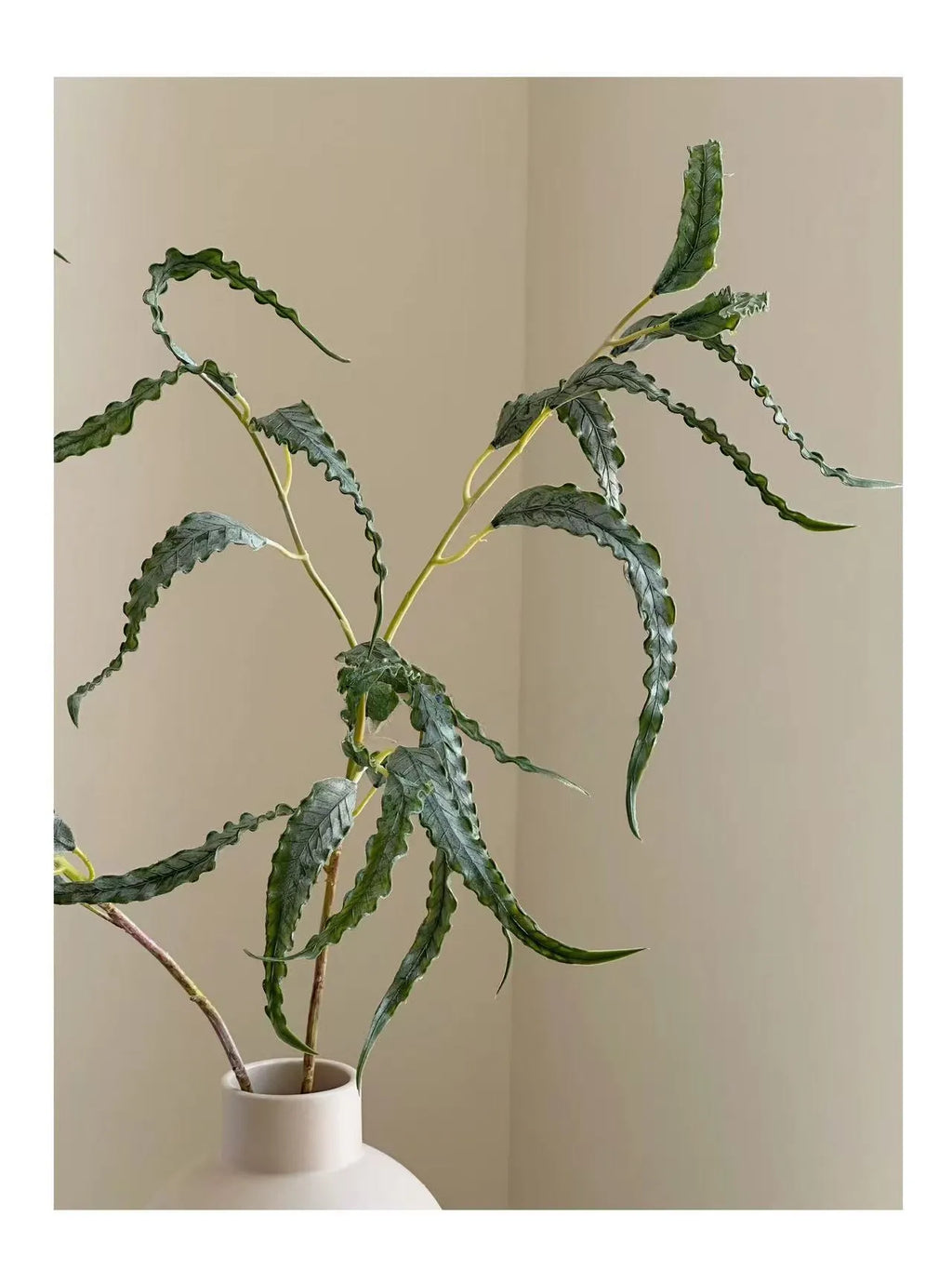 Real Touch Curled Eucalyptus Leaves  – 27″  Faux Greenery