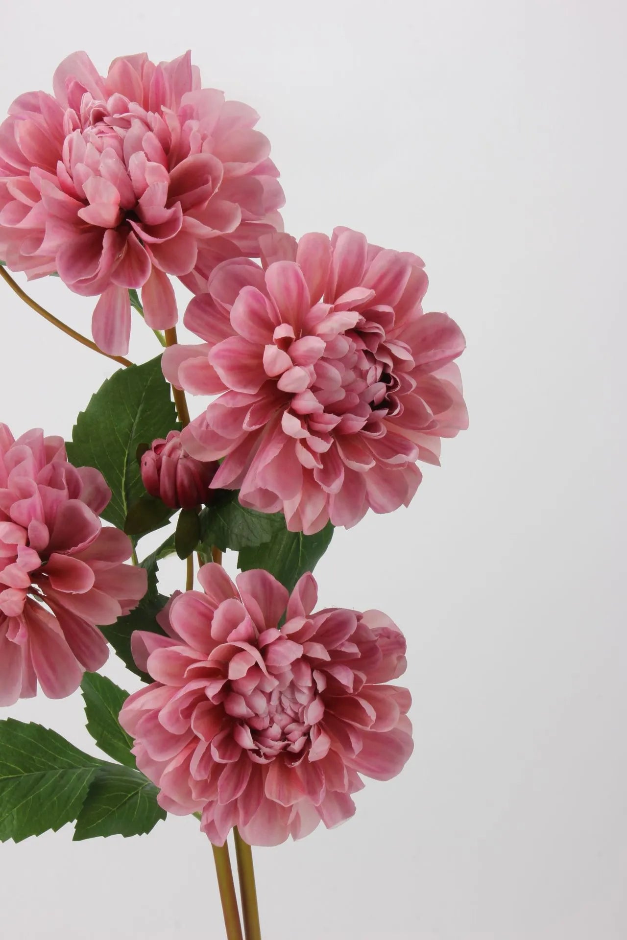 Real Touch Dahlia Flower – Purple-Red 22"