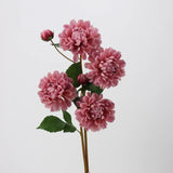 Real Touch Dahlia Flower – Purple-Red 22"