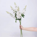 Real Touch Delphinium Flower Stem – 28"/70cm