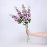 Real Touch Delphinium Flower Stem – 28"/70cm