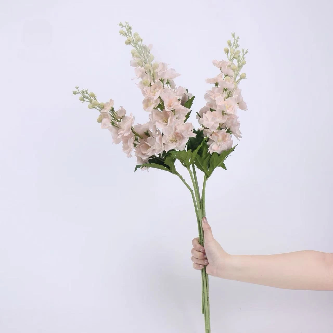 Real Touch Delphinium Flower Stem – 28"/70cm