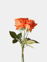 リアルタッチ ダイアナ ローズ ブーケ - オレンジ