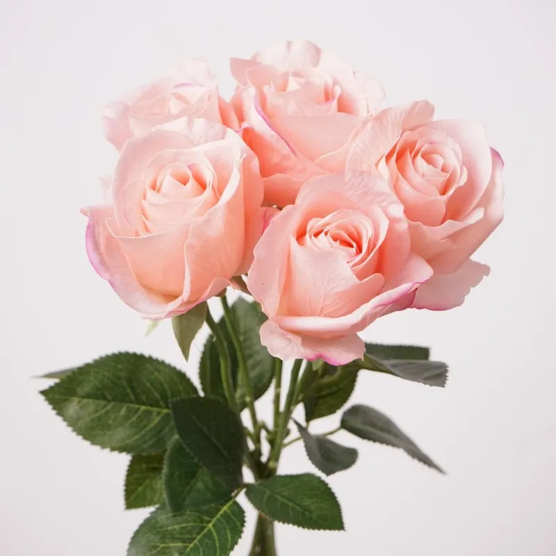 リアルタッチ ダイアナ ローズ ブーケ - ピンク