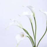 リアルタッチ フェイク カラリリー ステム – ホワイト 20.9インチ