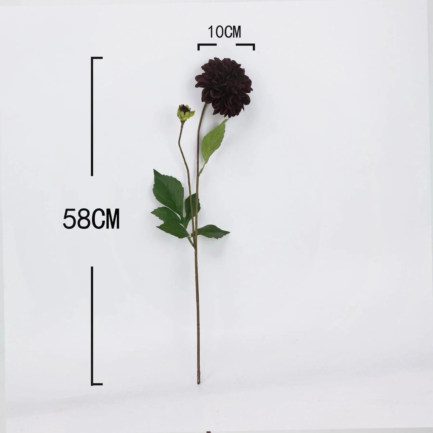 Real Touch Faux Dahlia Stem –22"