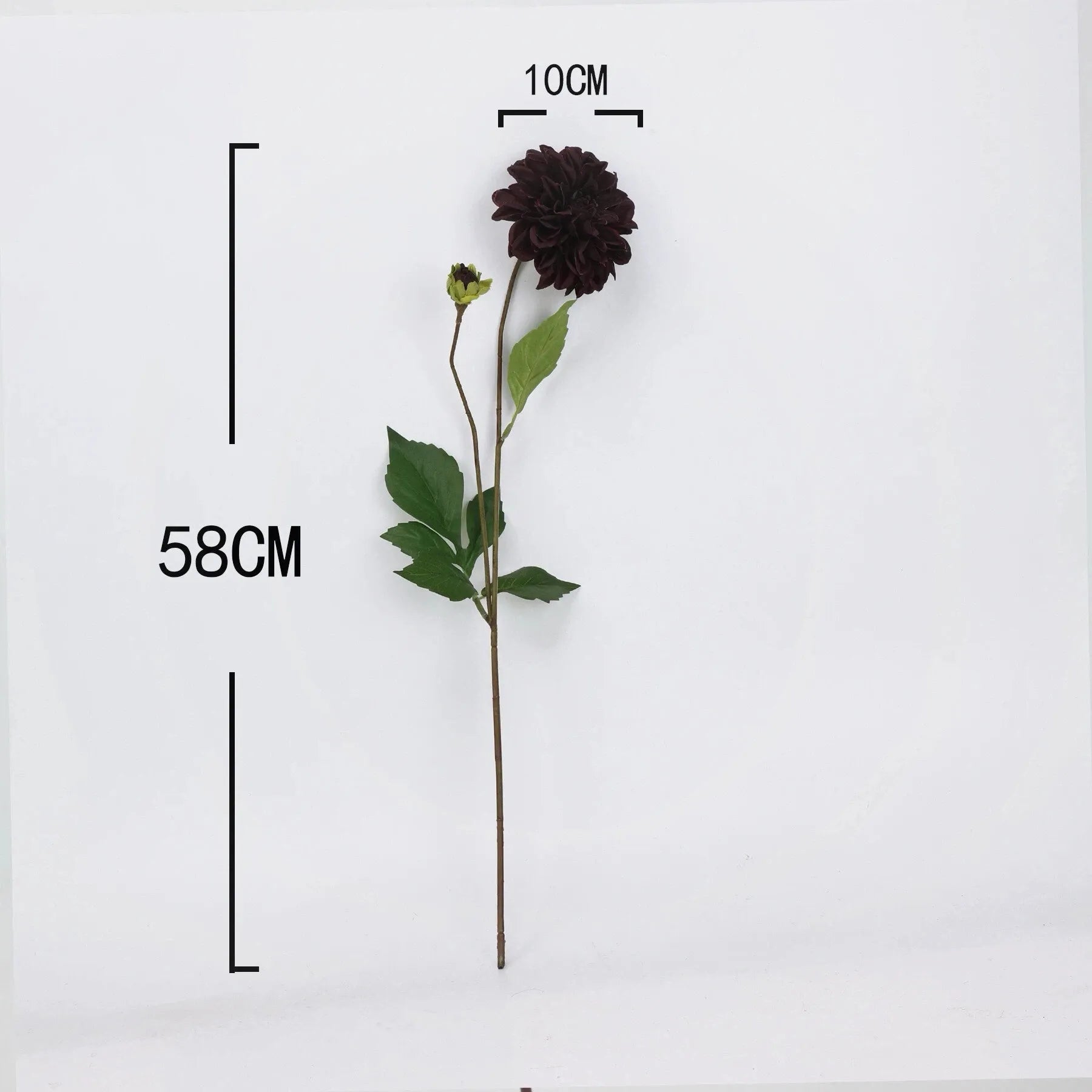 Real Touch Faux Dahlia Stem –22"