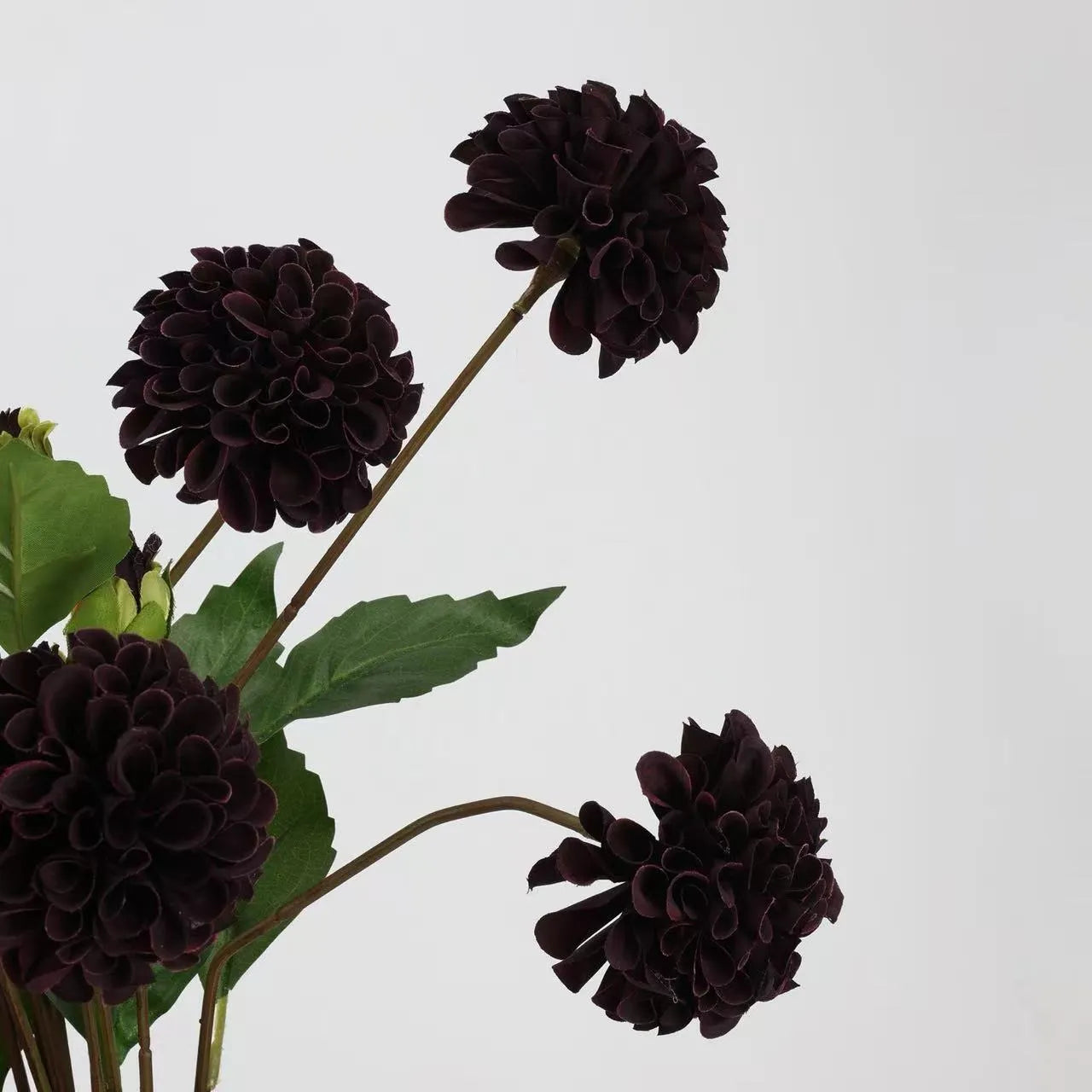 Real Touch Faux Dutch Dahlia Stem –22"