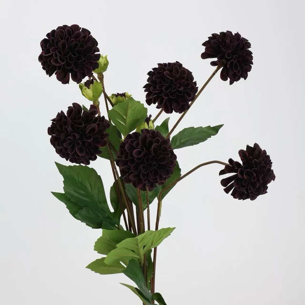 Real Touch Faux Dutch Dahlia Stem –22"