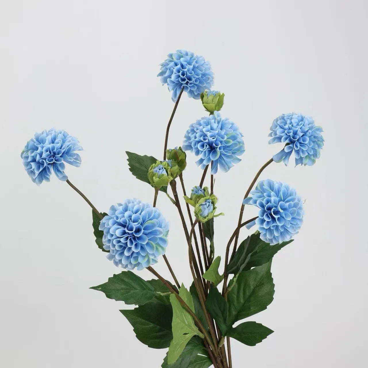 Real Touch Faux Dutch Dahlia Stem –22"