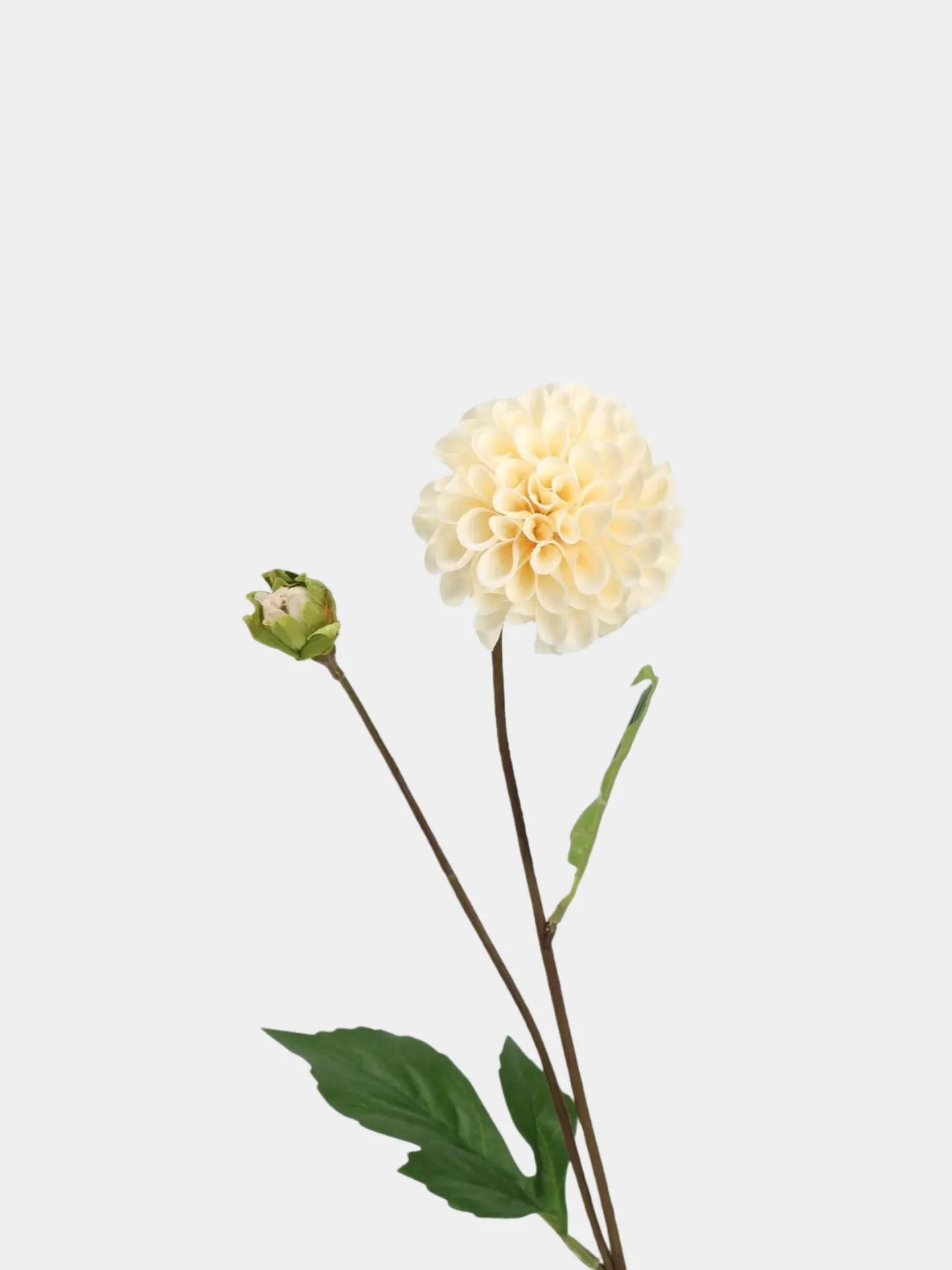 Real Touch Faux Dutch Dahlia Stem –22"