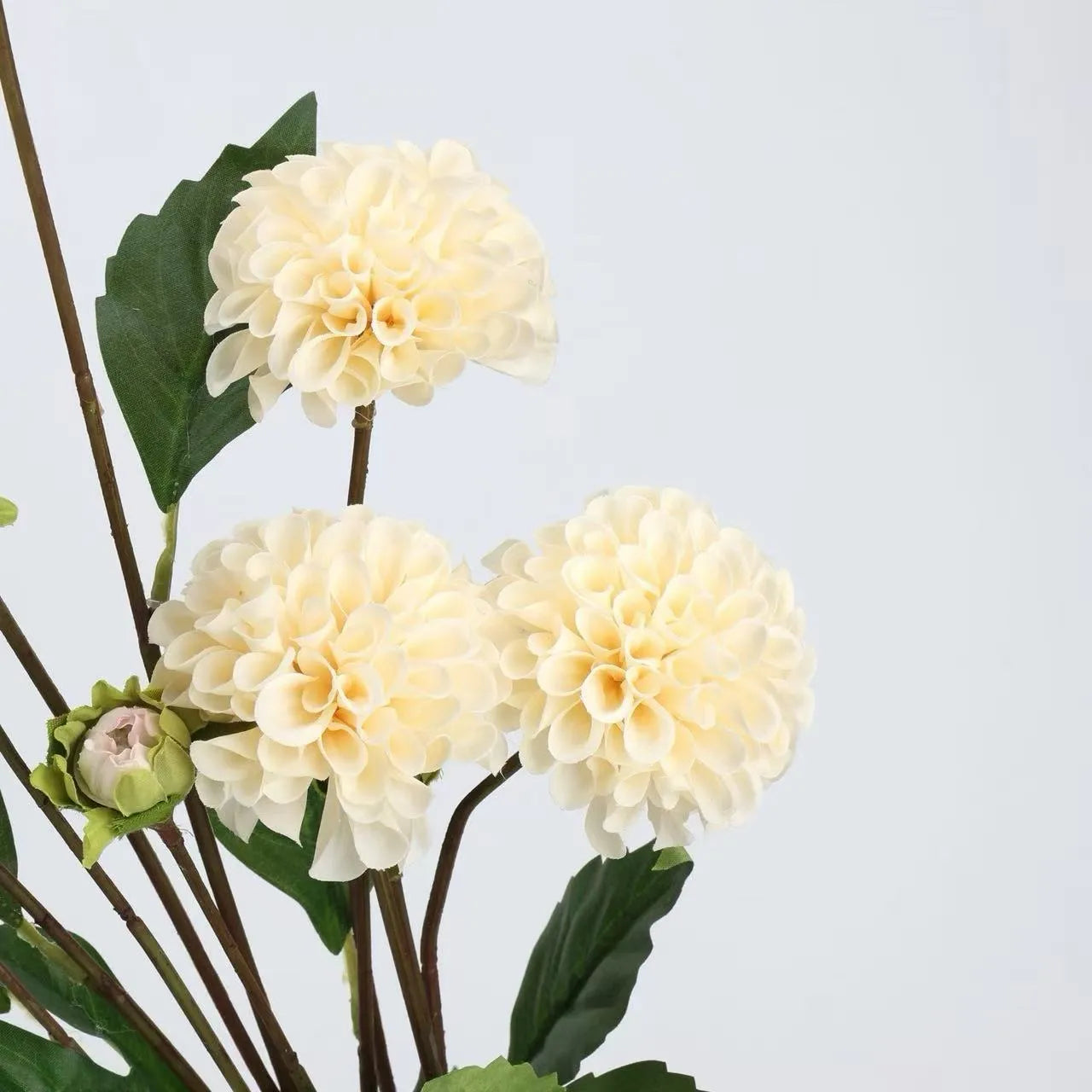 Real Touch Faux Dutch Dahlia Stem –22"