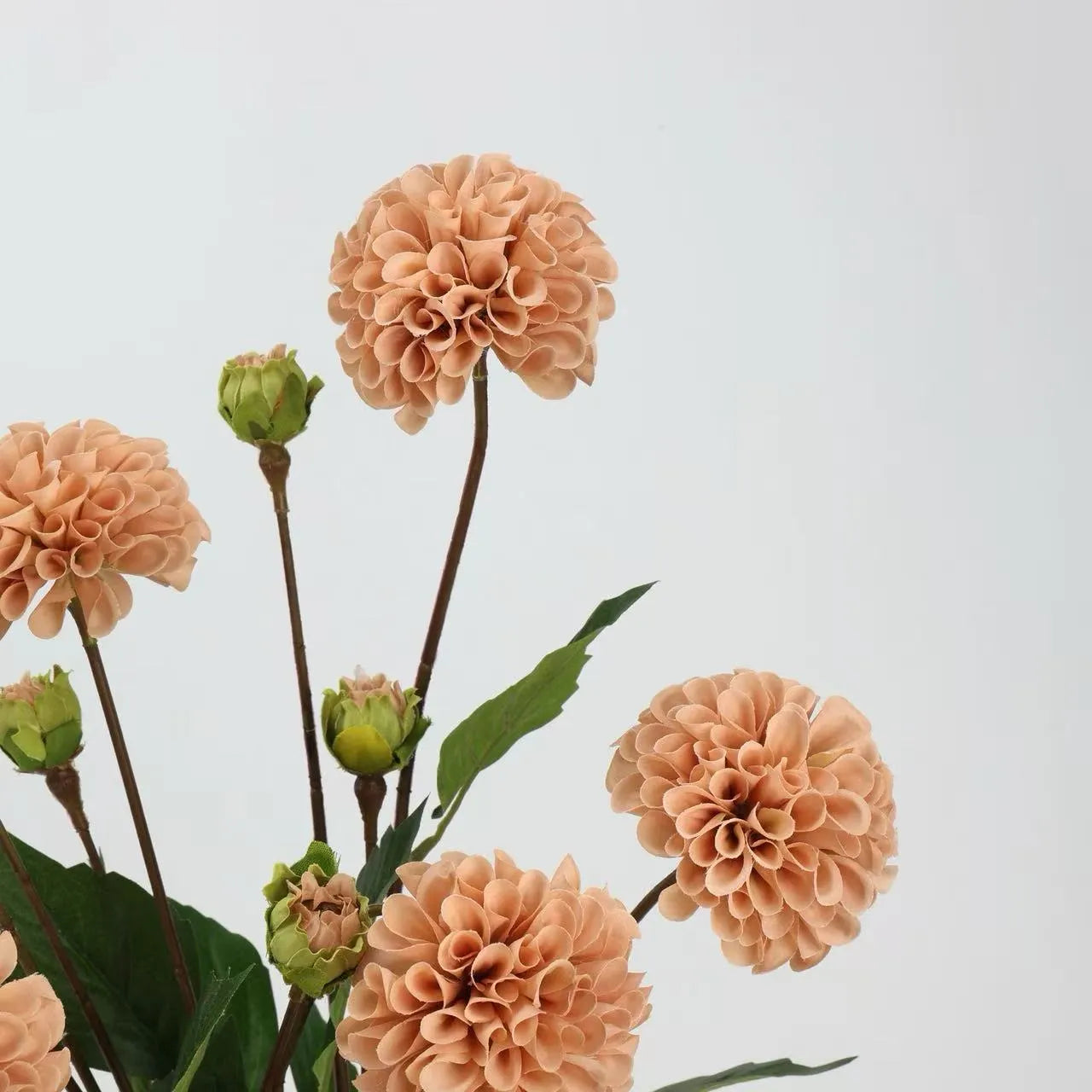 Real Touch Faux Dutch Dahlia Stem –22"