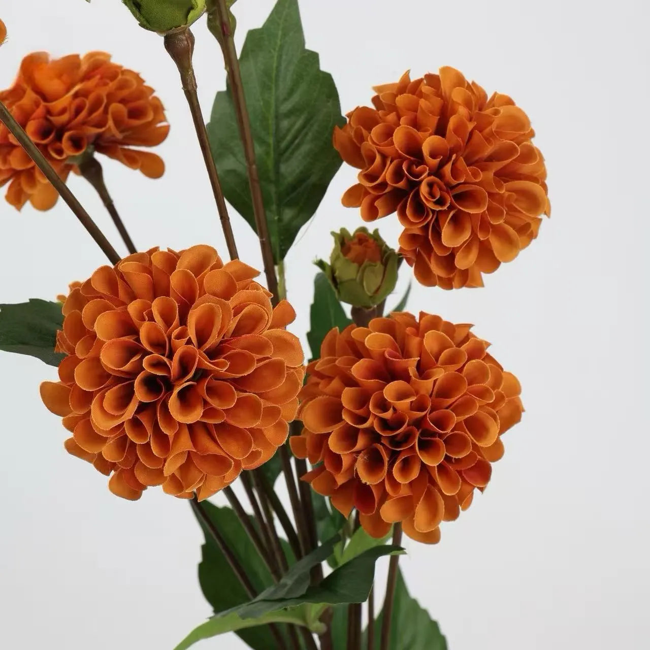 Real Touch Faux Dutch Dahlia Stem –22"