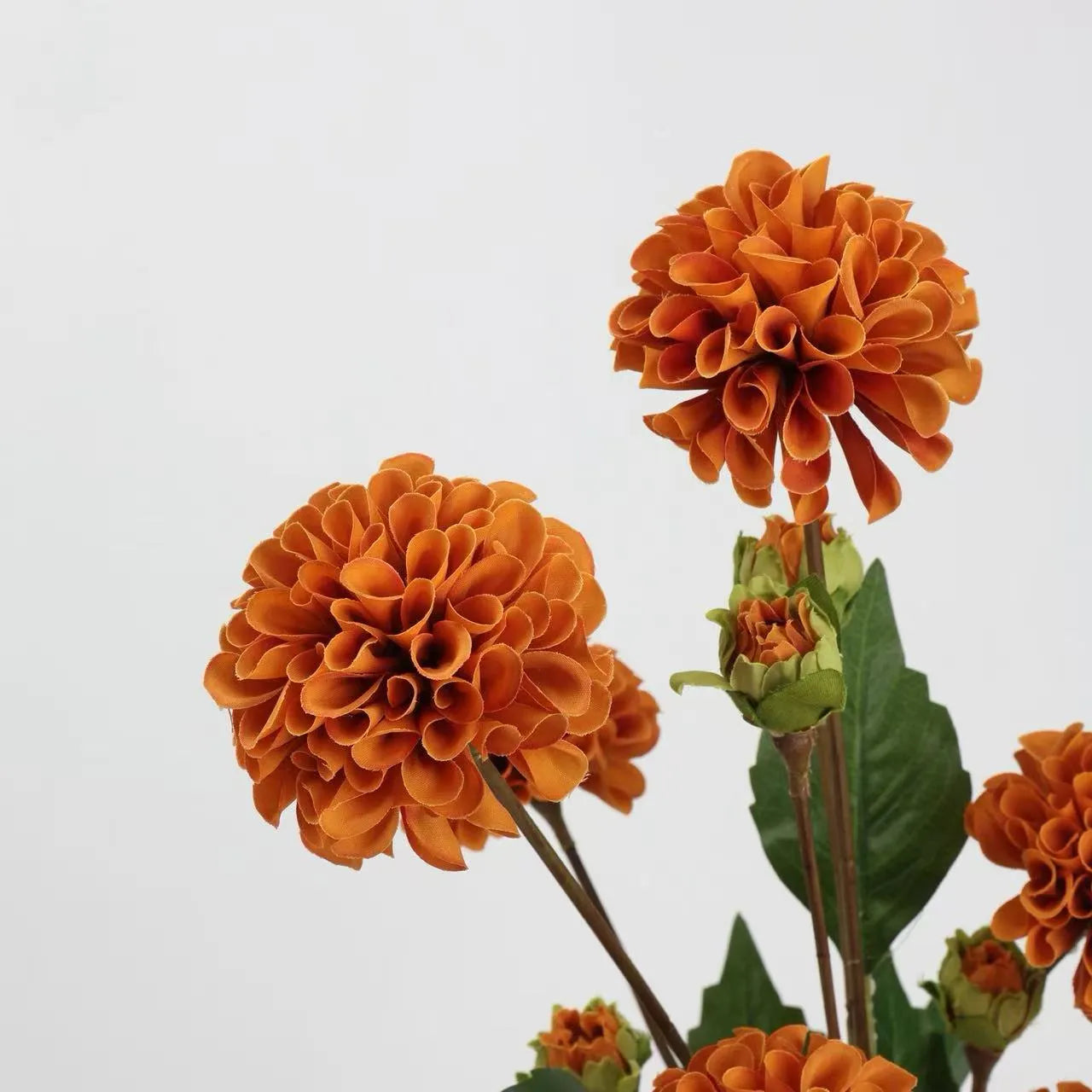 Real Touch Faux Dutch Dahlia Stem –22"