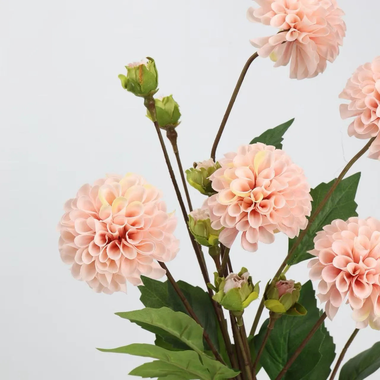 Real Touch Faux Dutch Dahlia Stem –22"