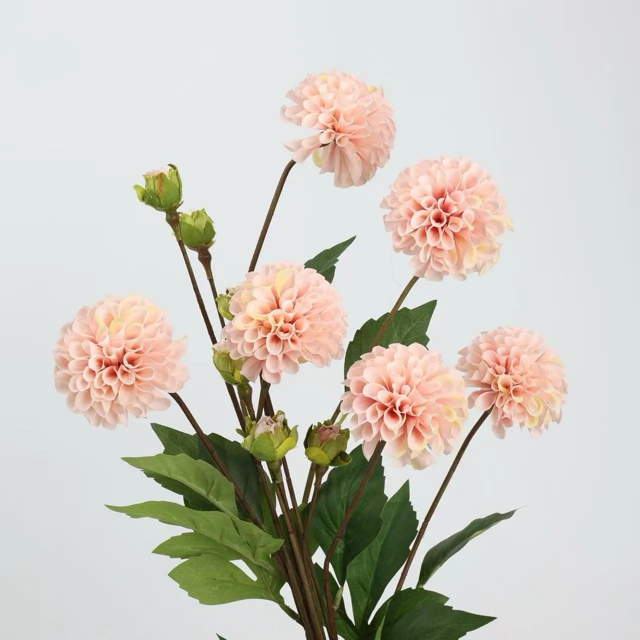 Real Touch Faux Dutch Dahlia Stem –22"