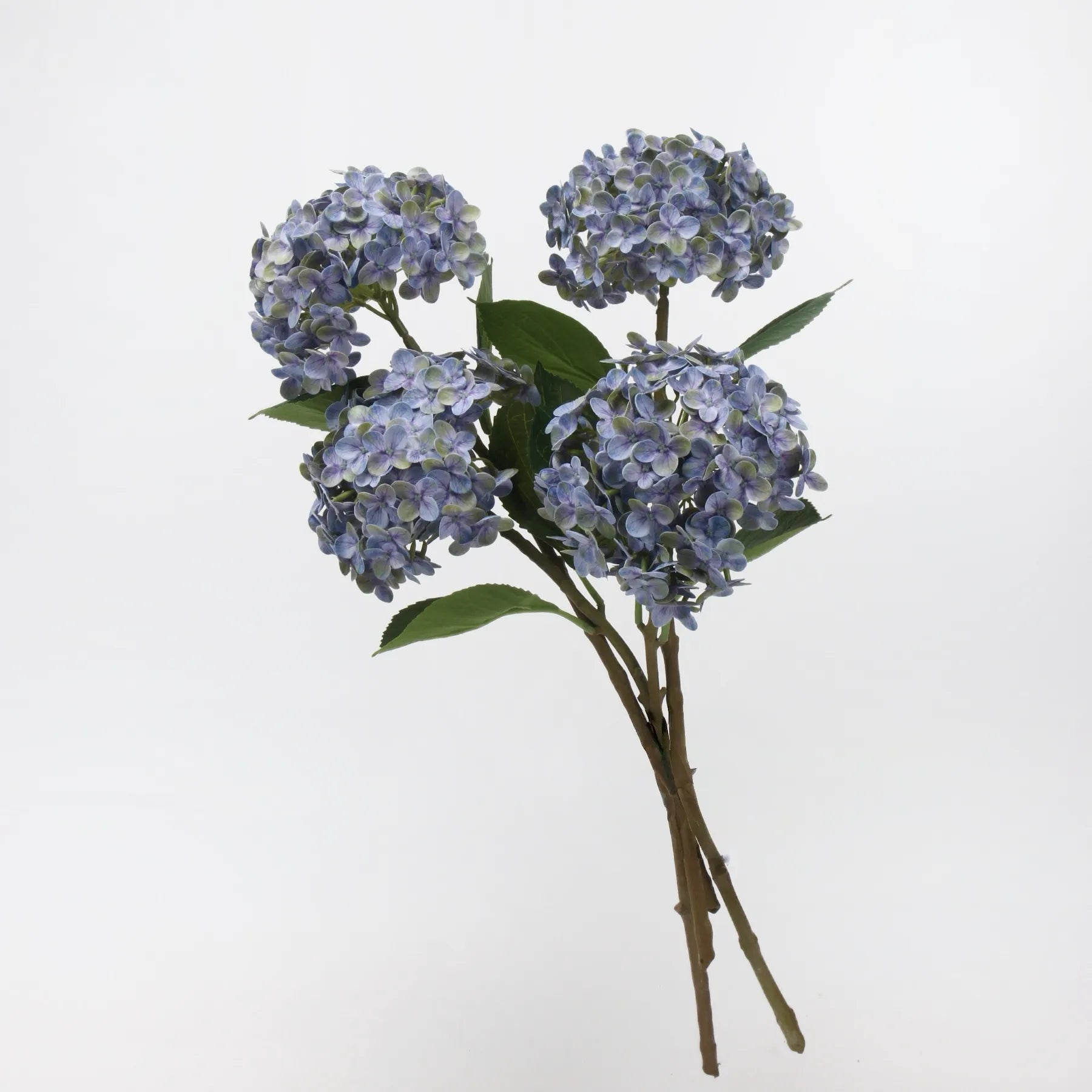 リアルタッチ フェイク アジサイ ステム - ブルーバイオレット 20"