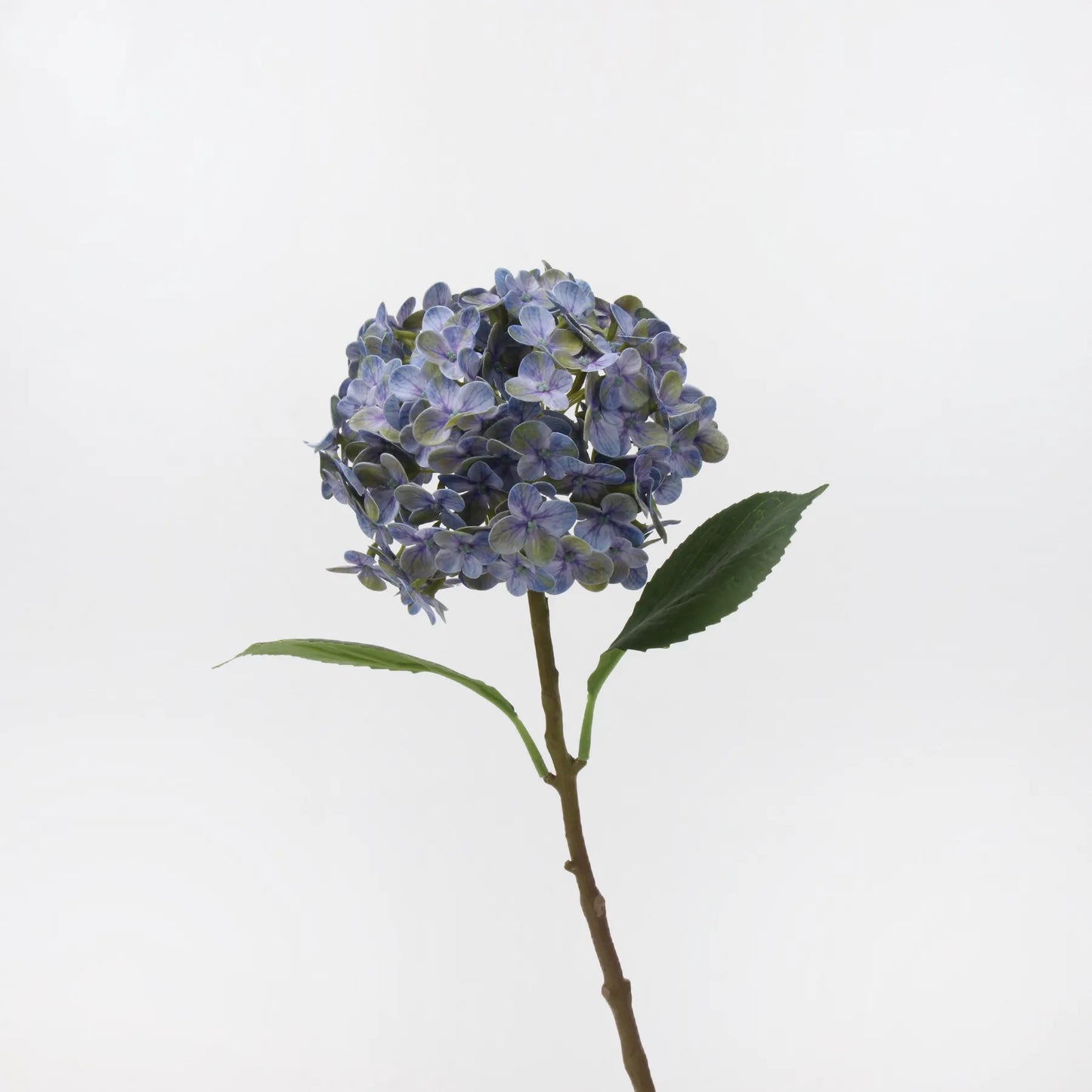 リアルタッチ フェイク アジサイ ステム - ブルーバイオレット 20"