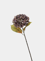 Künstliche Hortensienblüte „Real Touch“, Violett verblichen, 56 cm