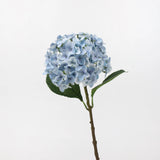 リアルタッチ フェイク アジサイ ステム - ライトブルー 20"