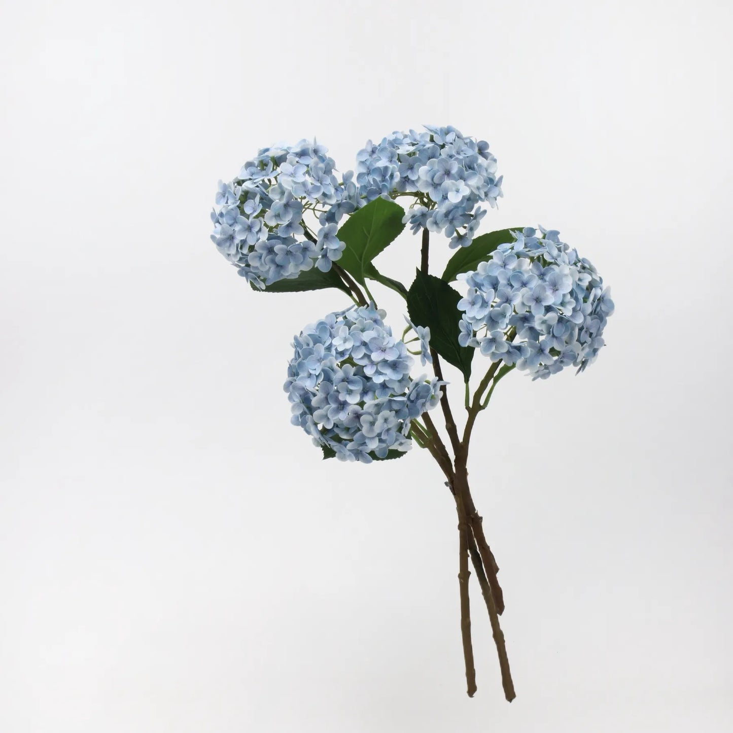 リアルタッチ フェイク アジサイ ステム - ライトブルー 20"