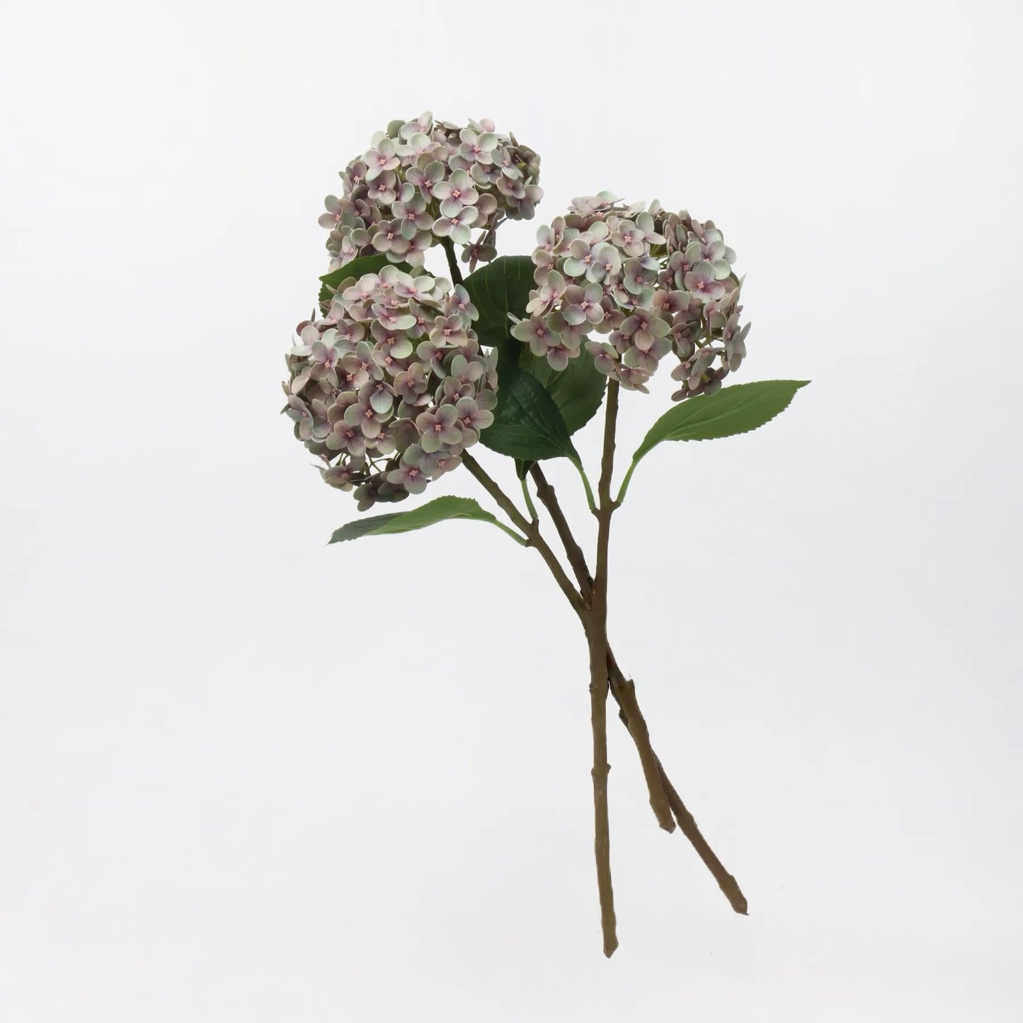 リアルタッチ フェイク アジサイ ステム - 薄紫 20"